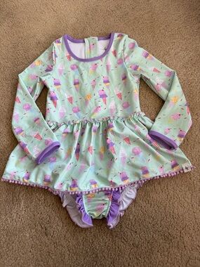 Love & Grow Scoop Me Up Skirted One Piece 4T
